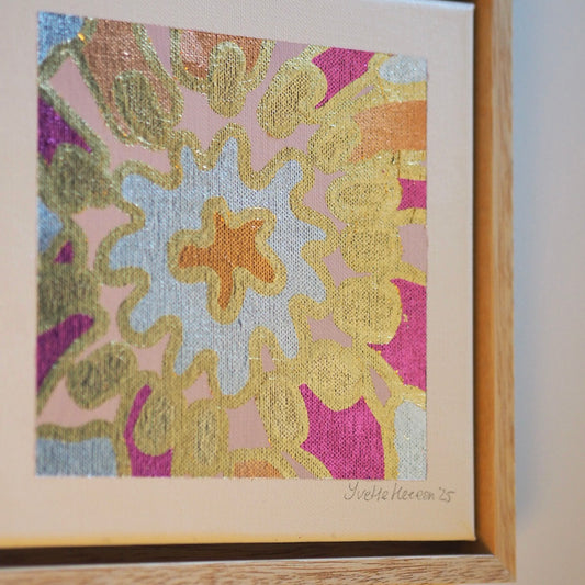 COSMIC BLOOM (20w x 20h cm)