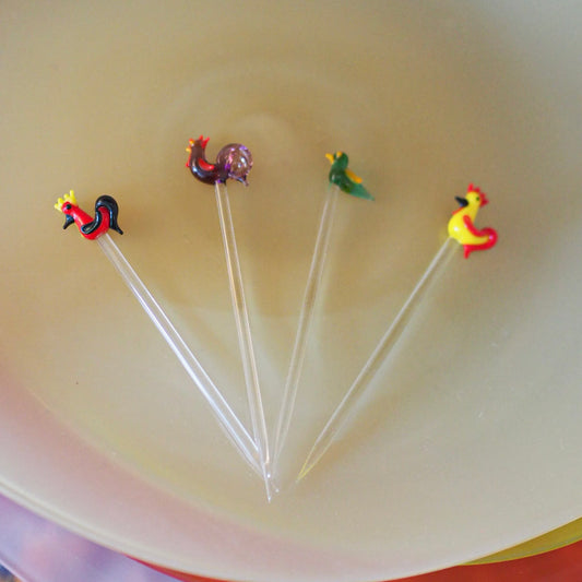 COCKTAIL STICKS - MURANO GLASS
