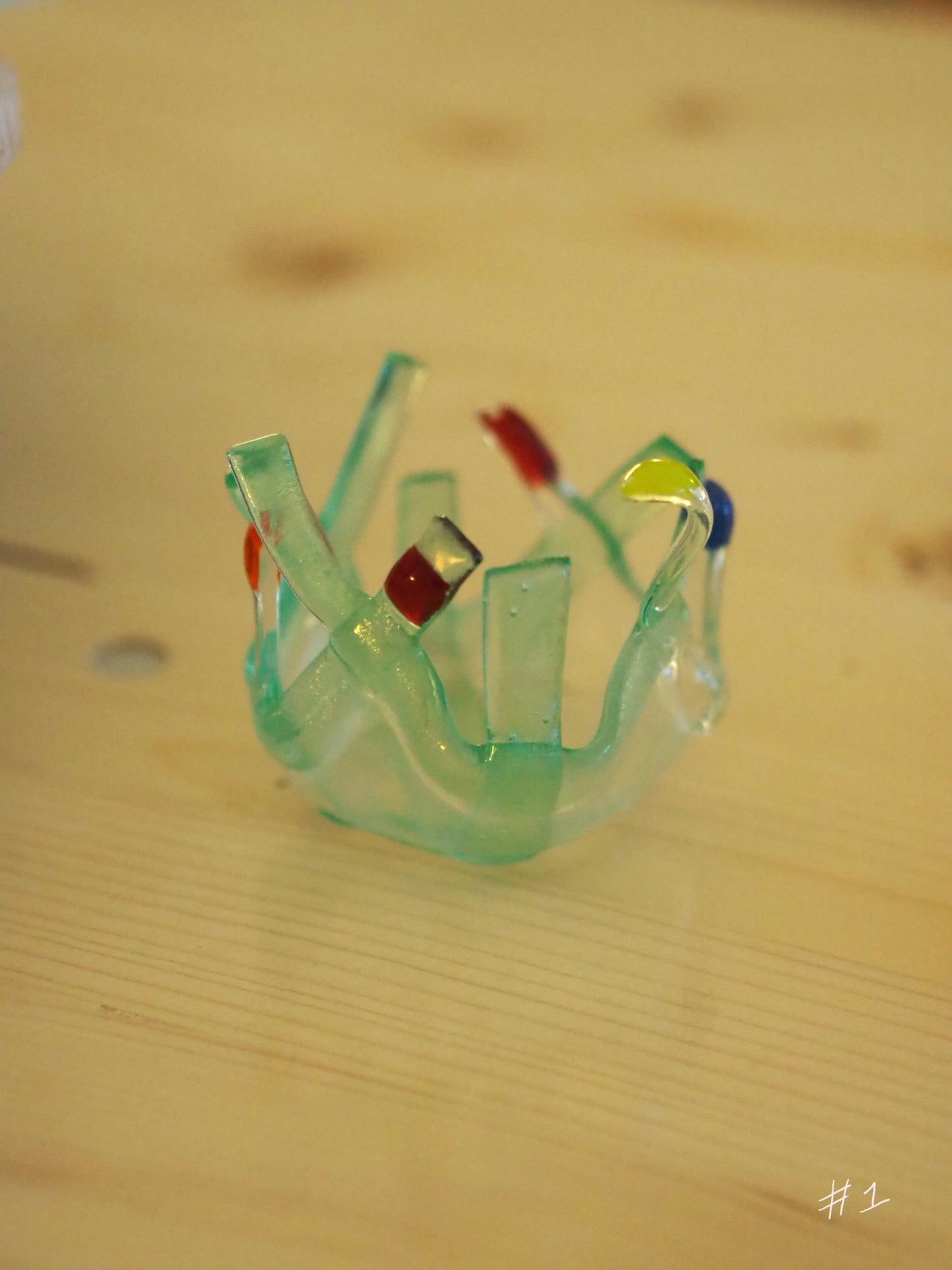 TEA LIGHT HOLDER - FUSION GLASS