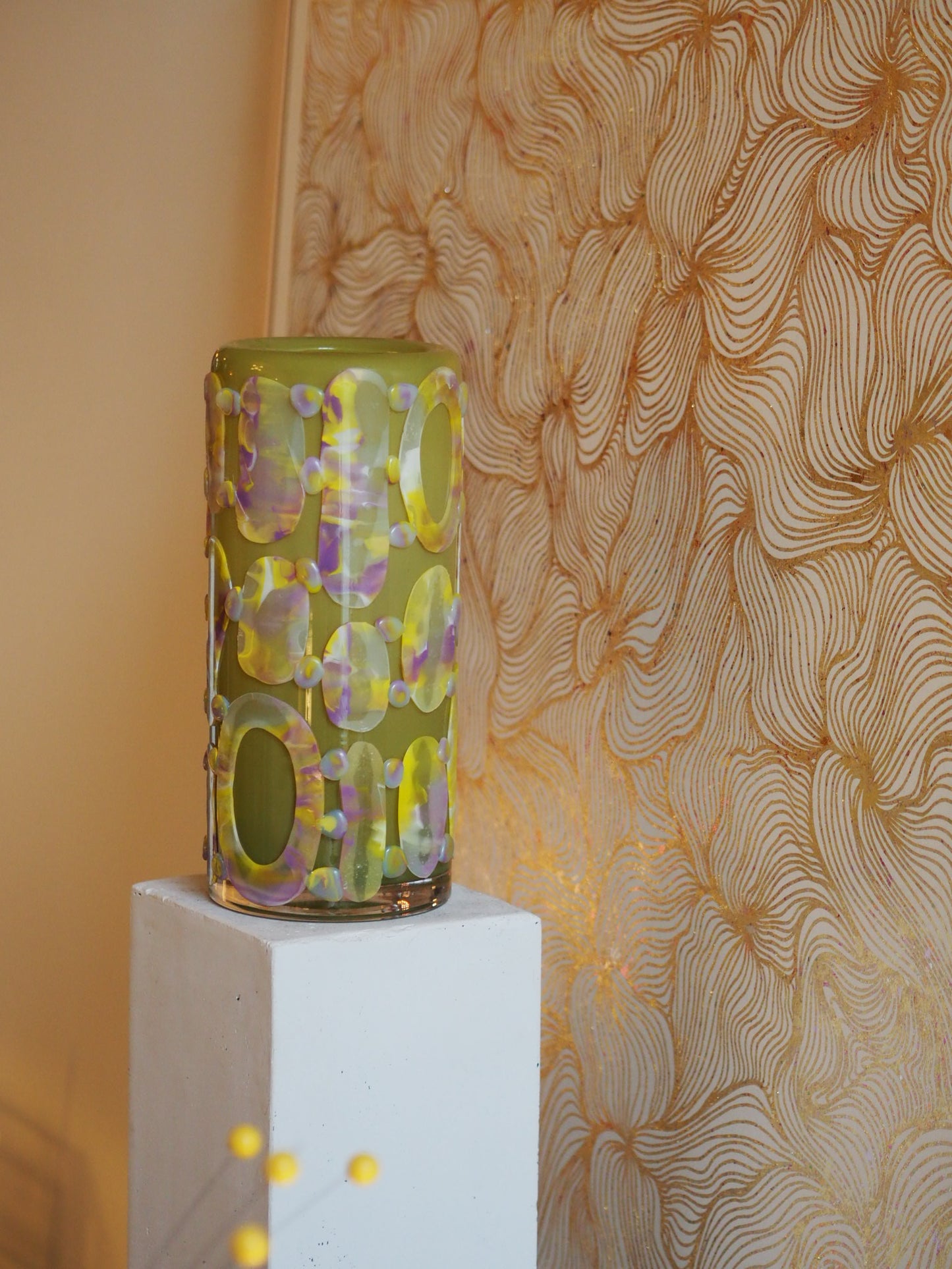 ITALIAN VASE - GLASS / SILICONE