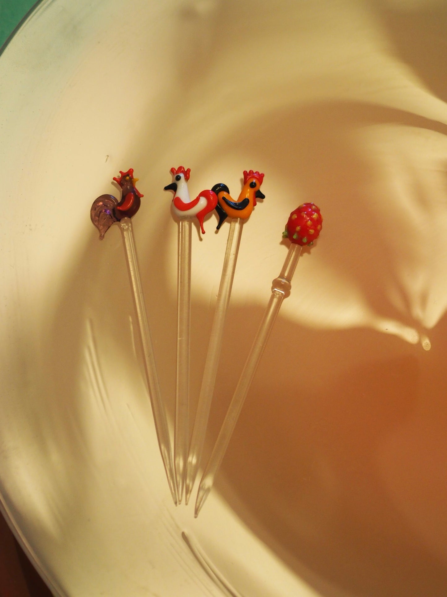 COCKTAIL STICKS #2 - MURANO GLASS