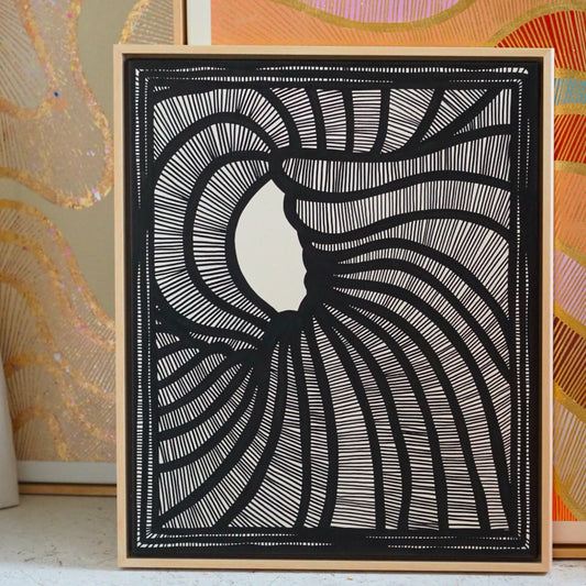 MESMERIZED (50w x 60h cm)