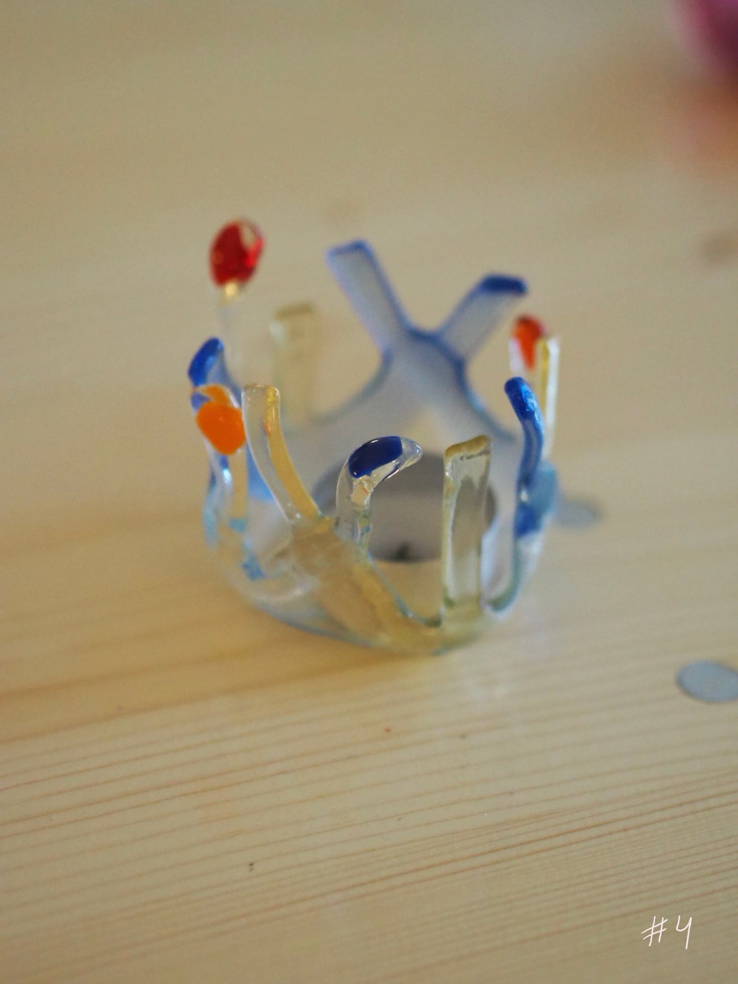 TEA LIGHT HOLDER - FUSION GLASS
