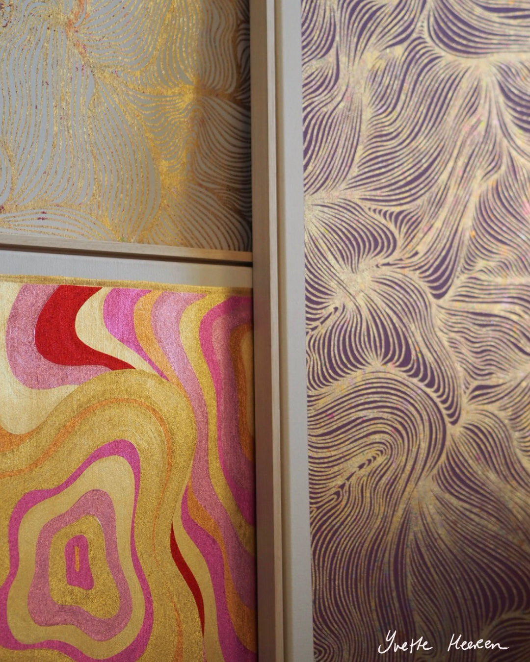 MESMERIZED (40w x 50h cm)