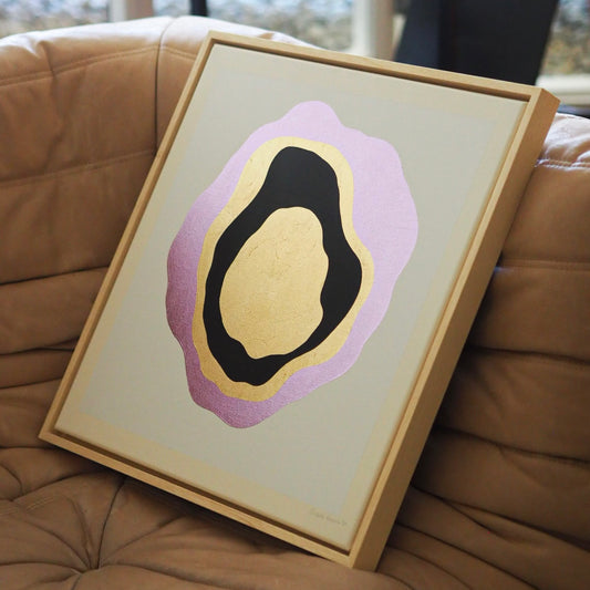 ANOTHER PLANET - LILAC (50w x 50h cm)