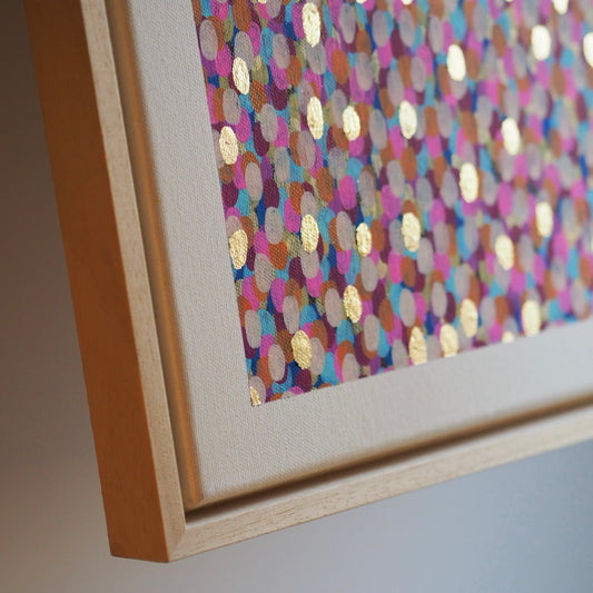 HAPPY GALAXY (40w x 50h cm)