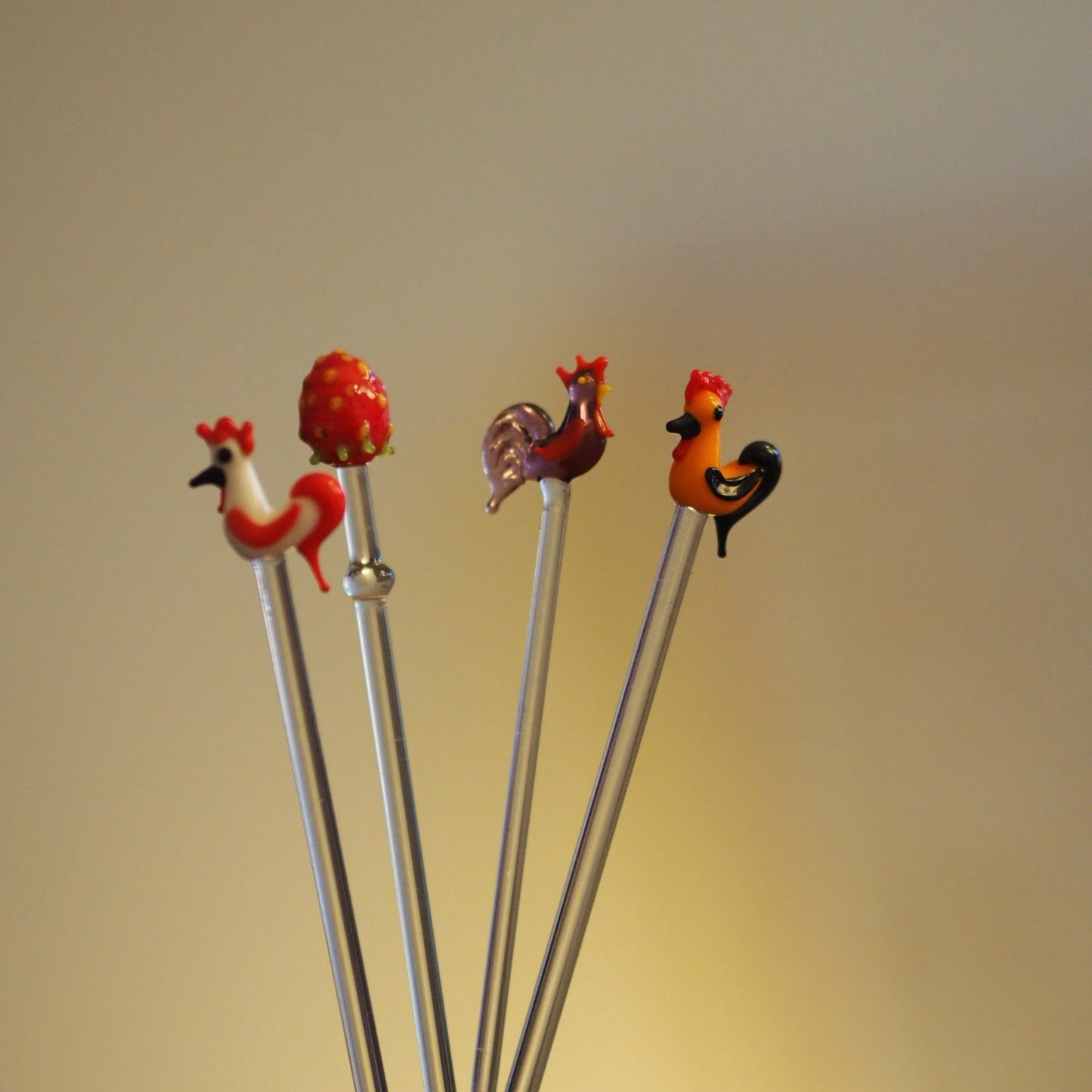 COCKTAIL STICKS #2 - MURANO GLASS