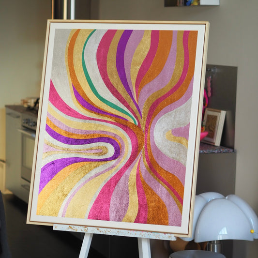 MESMERIZED (80w x 100h cm)