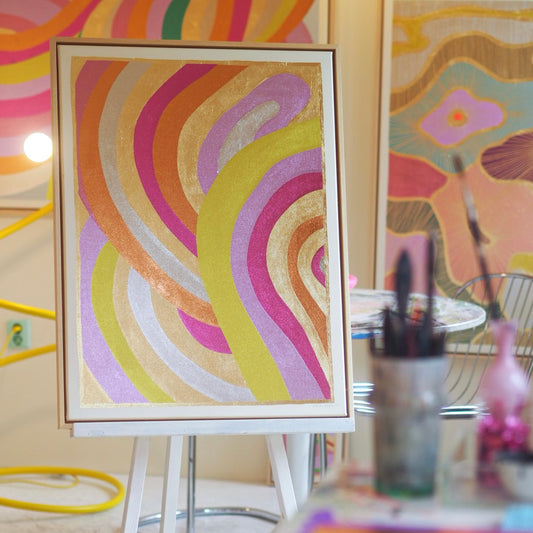 MESMERIZED (60w x 80h cm)