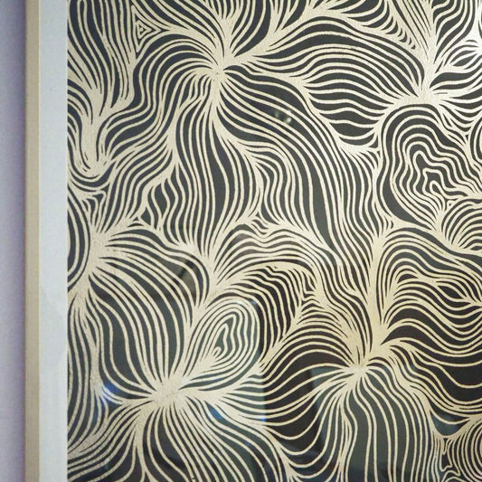 YOU ARE GOLDEN - BLACK / GOLD - ONE OFF (70x100cm)
