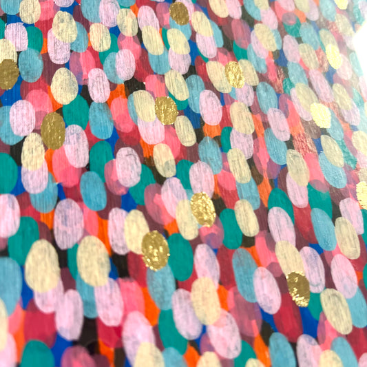 HAPPY GALAXY #28 (40w x 50h cm)